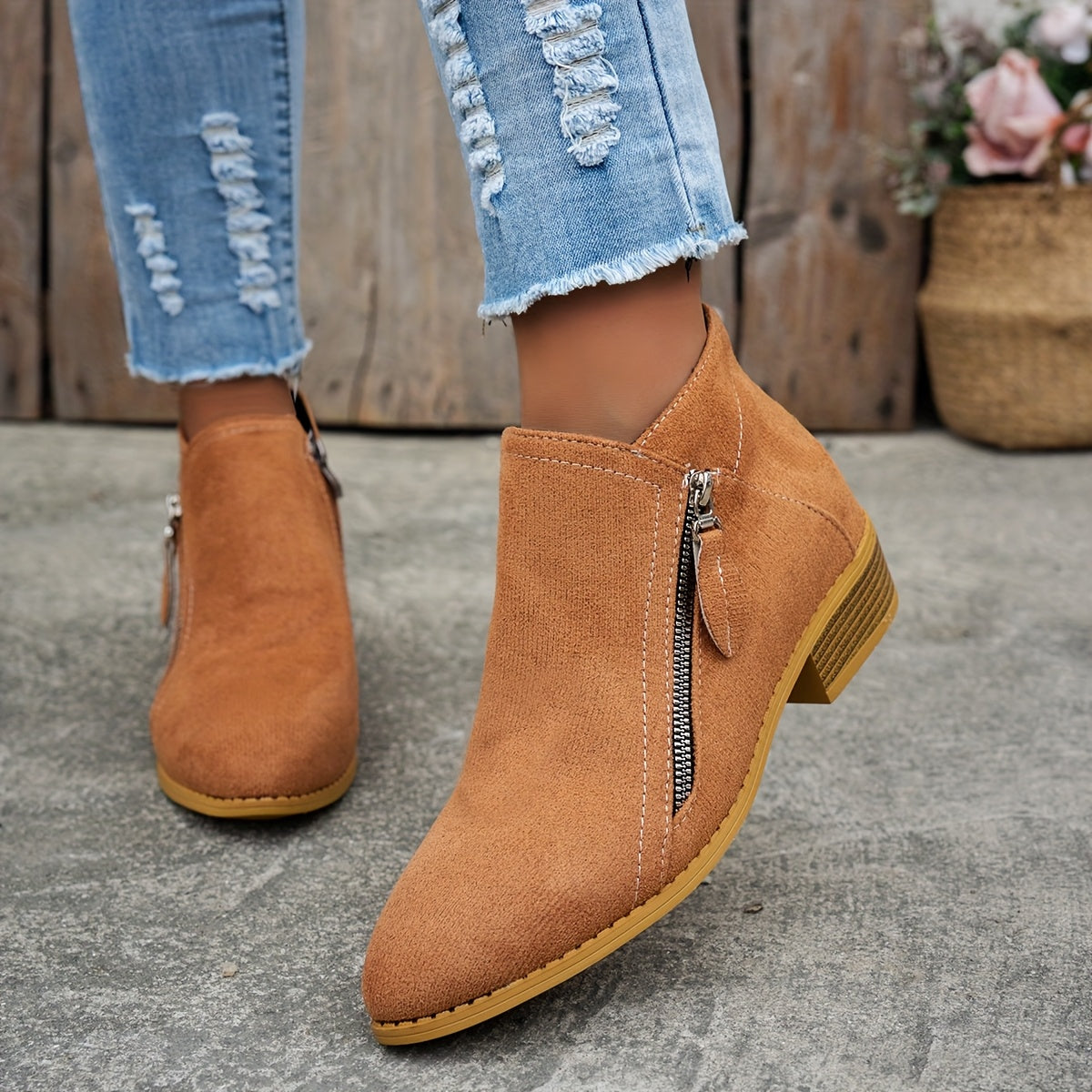 Sienna | Bottines confort à petit talon