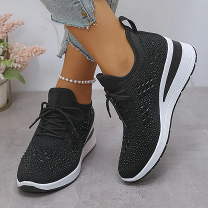Assina | Sneakers met extra comfort en strassdetails
