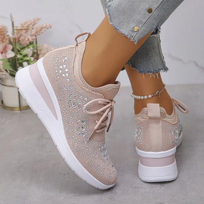 Assina | Sneakers met extra comfort en strassdetails