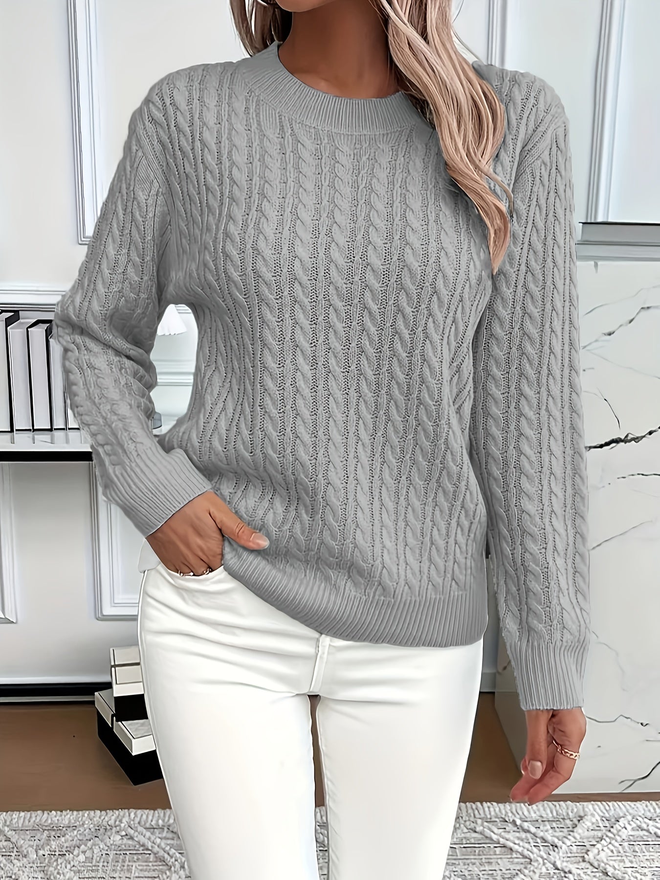 Margaux | Pullover chic en maille raffinée