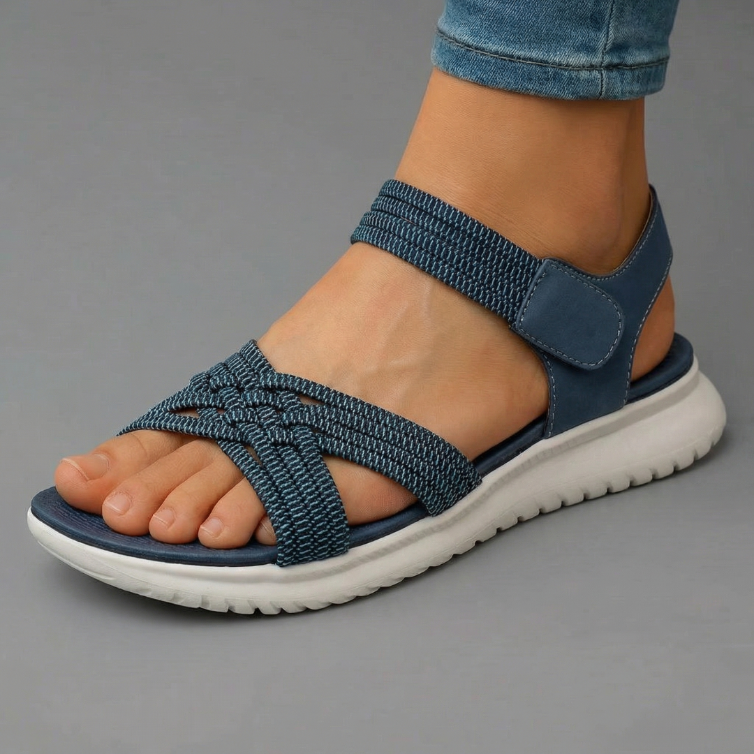 Léna | Sandales tressées confort