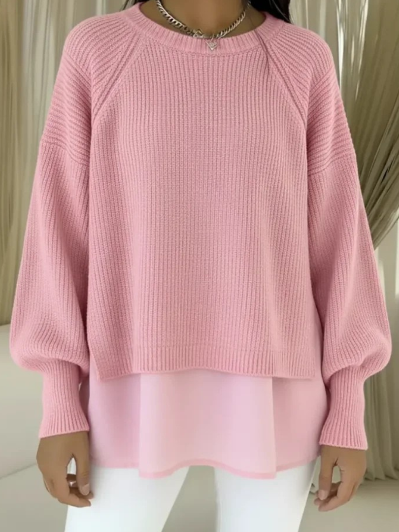 Casilda | Pull Effet Deux Pièces