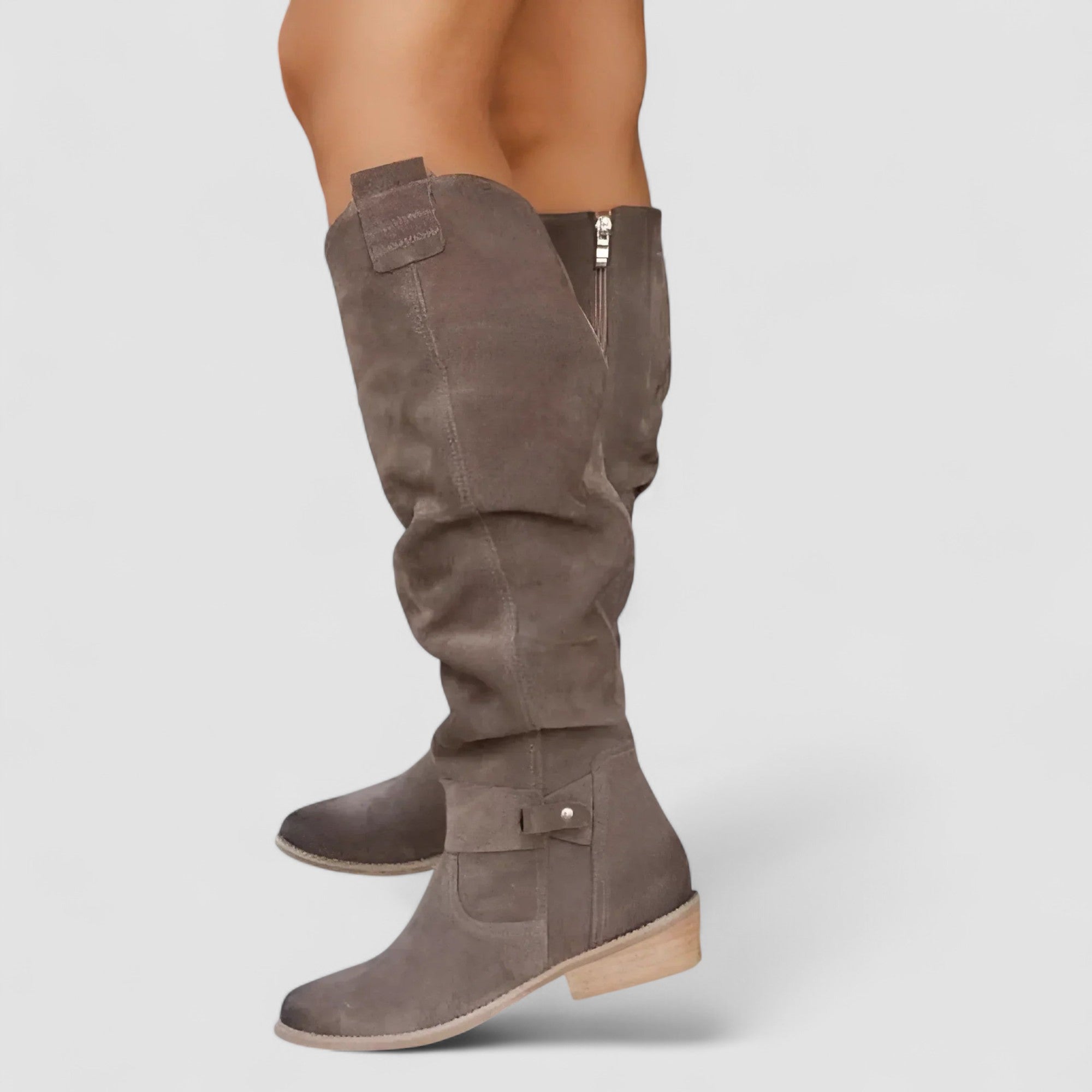 Charlotte | Bottes Hautes en Daim