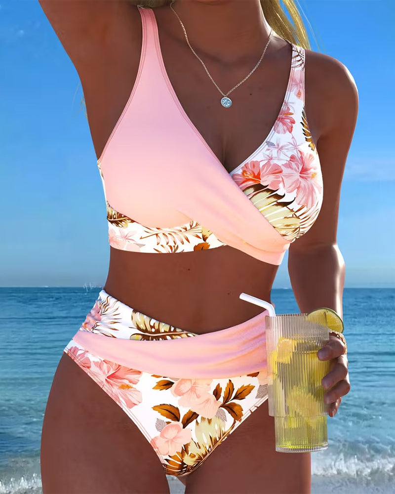 Léa | Bikini élégant à imprimé floral