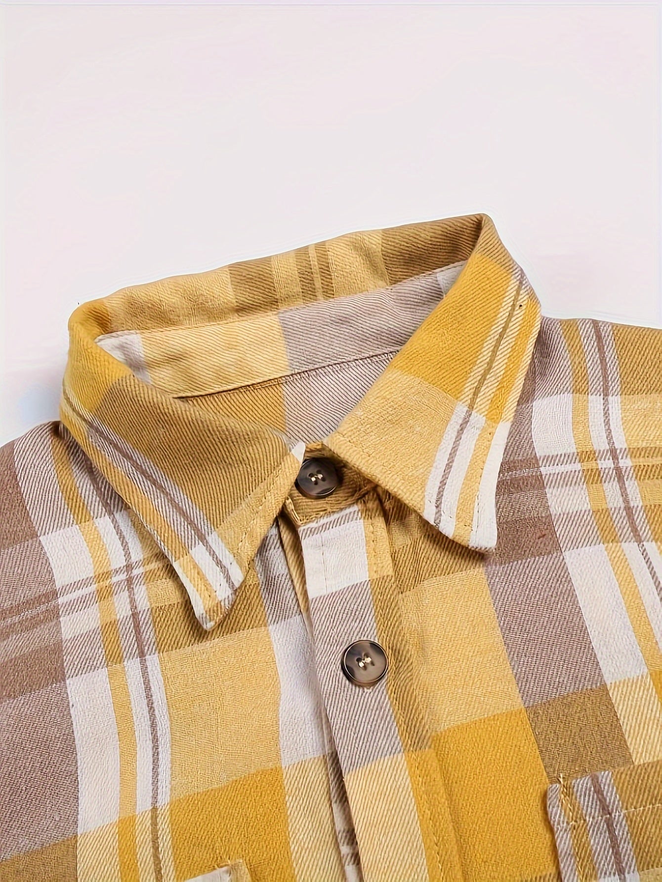 Émilie | Chemise Décontractée à Carreaux