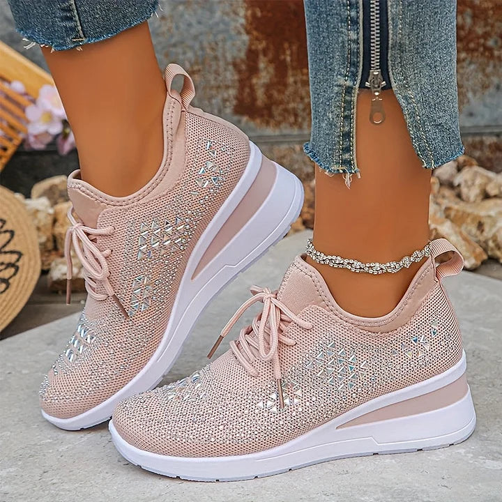 Assina | Sneakers met extra comfort en strassdetails