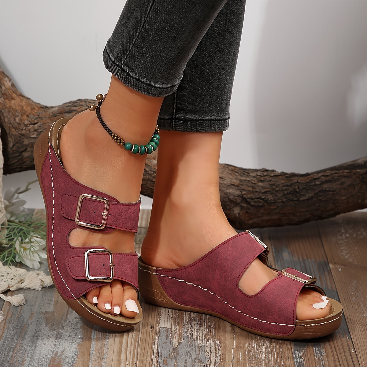 Caro | Sandales Aero Bride à talon Confort