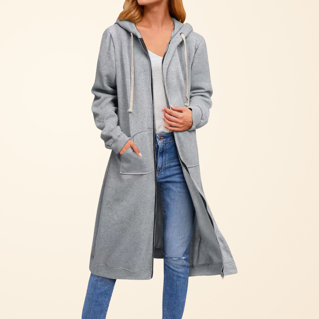 Élise - Cardigan Gris