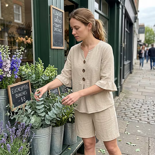 Gisela | Ensemble Blouse et Short
