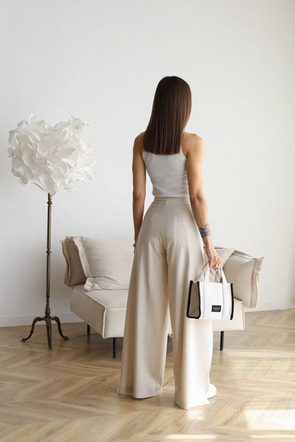 Nila | High Waist Wrap Pants
