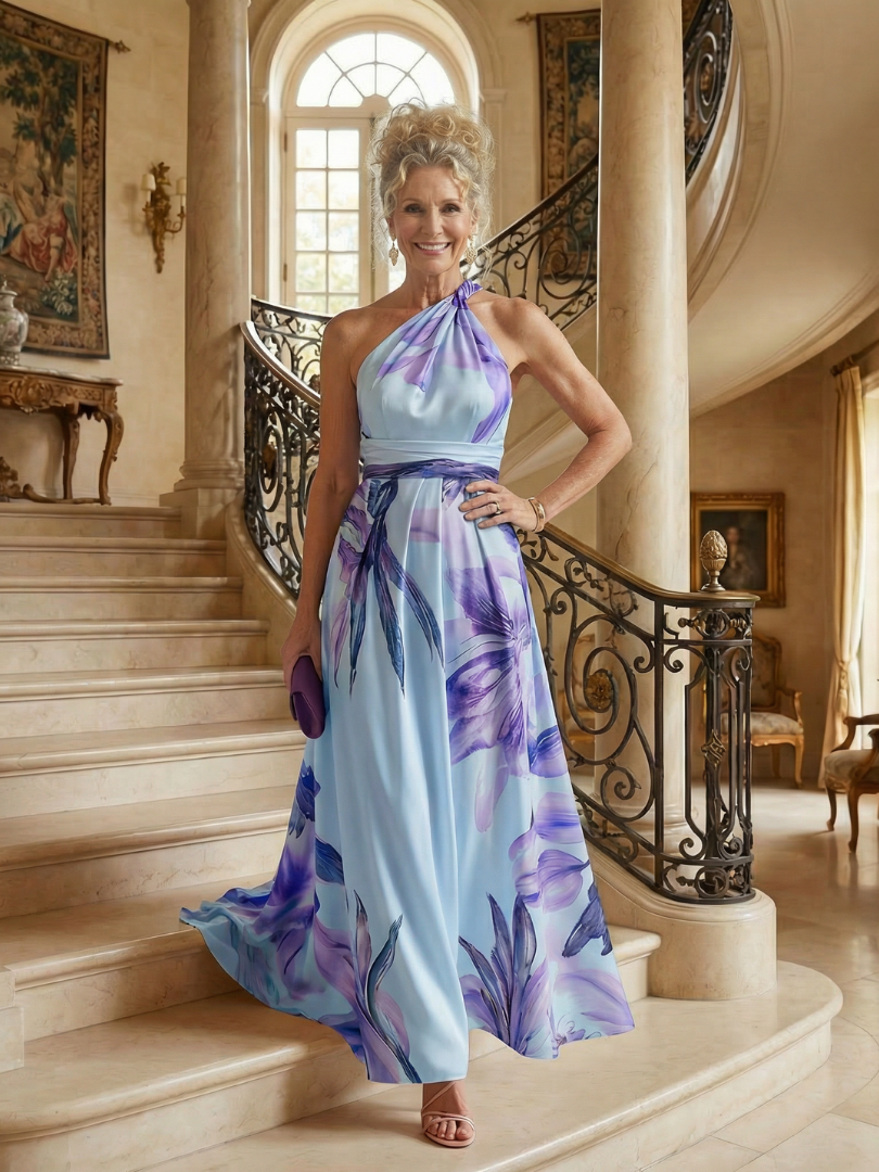 Amiel | Robe Maxi Aérienne Élégante