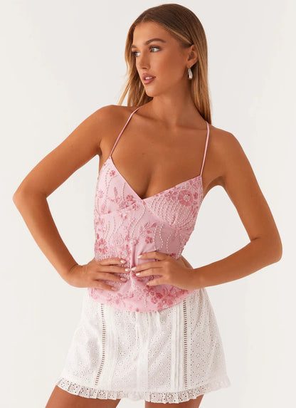Luma | Sequin Cami Top