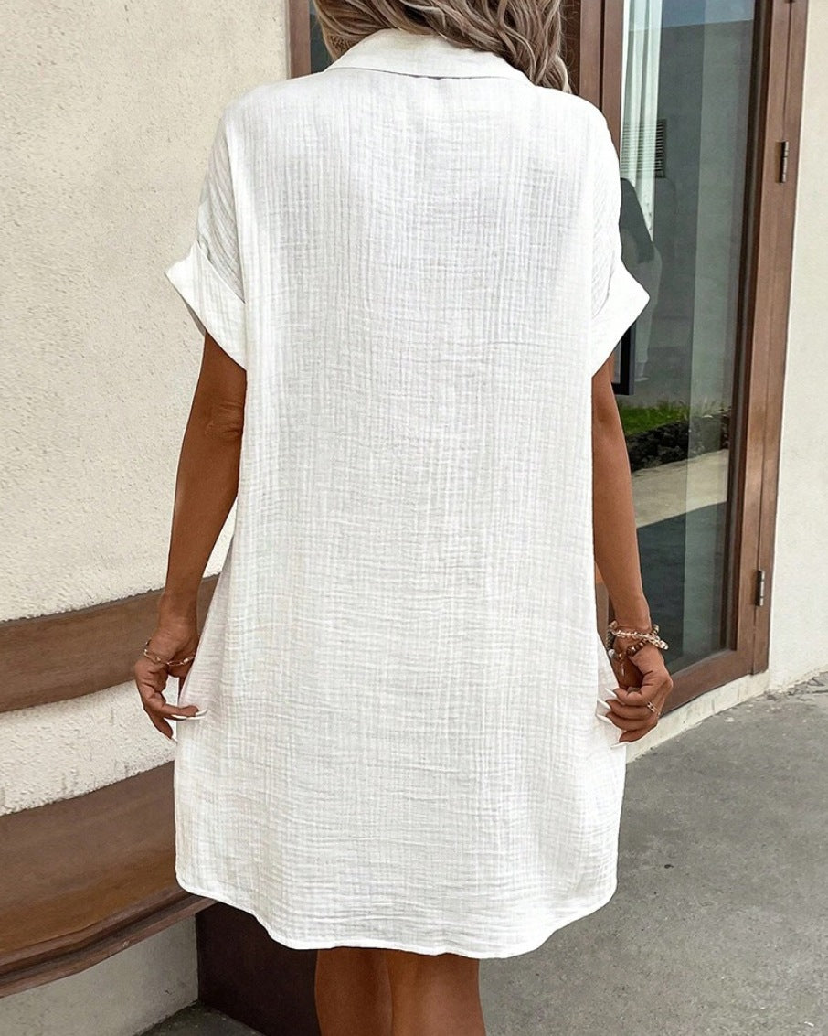 Liva | Zomerjurk met Knoopsluiting