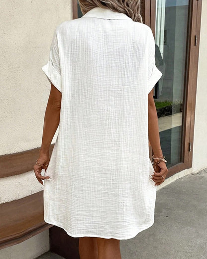 Liva | Zomerjurk met Knoopsluiting