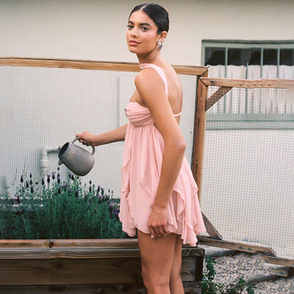 Aria | Romantische halterjurk met zomerse flair