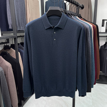 Mauro | Poloshirt met lange mouwen