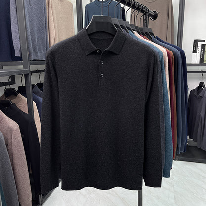 Mauro | Poloshirt met lange mouwen