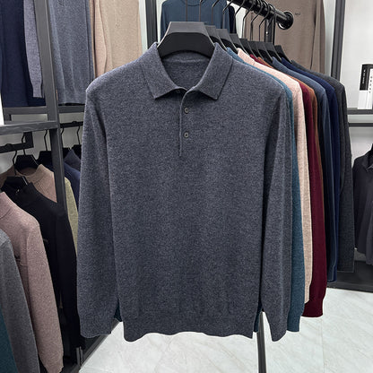 Mauro | Poloshirt met lange mouwen