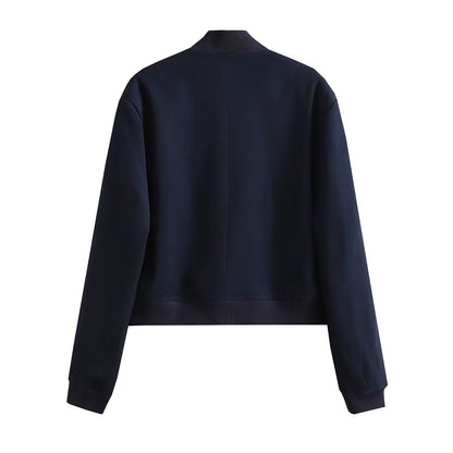Senna | Minimal bomber met utility pockets
