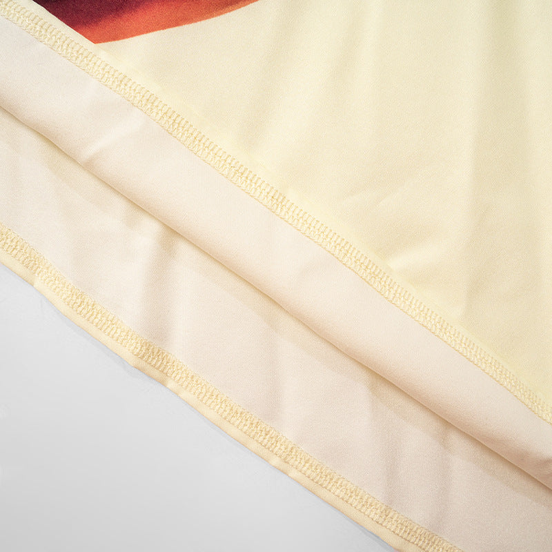 Liora | Robe longue bustier à dos nu avec imprimé fleuri