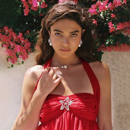Aria | Romantische halterjurk met zomerse flair