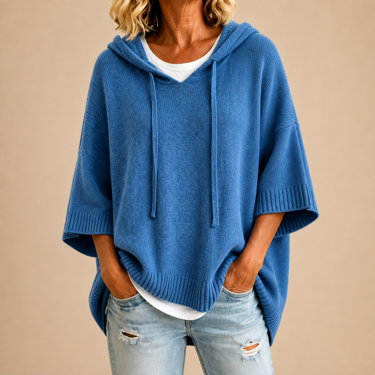 Céleste - Poncho Bleu