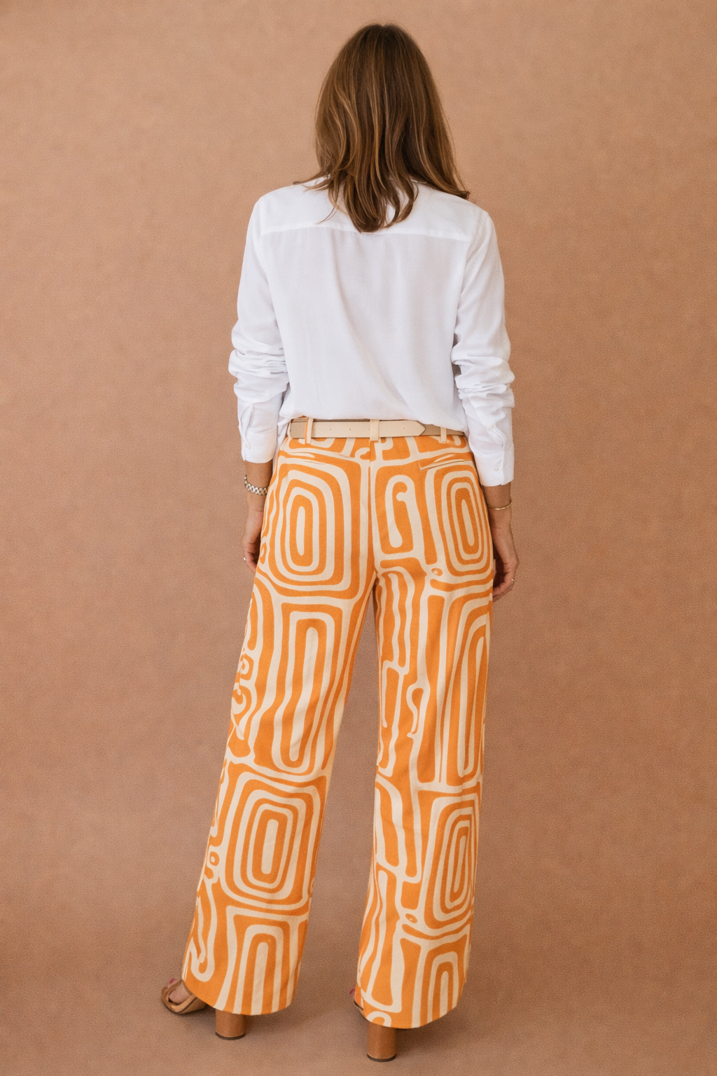Valérie | Ensemble élégant avec pantalon imprimé