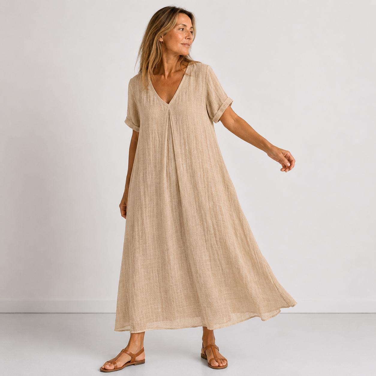 Anaïs | Robe Maxi Fluide
