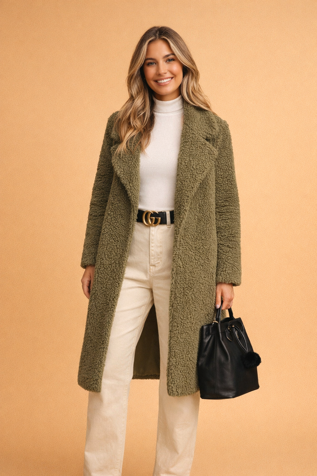 Philomène | Manteau long coupe décontractée