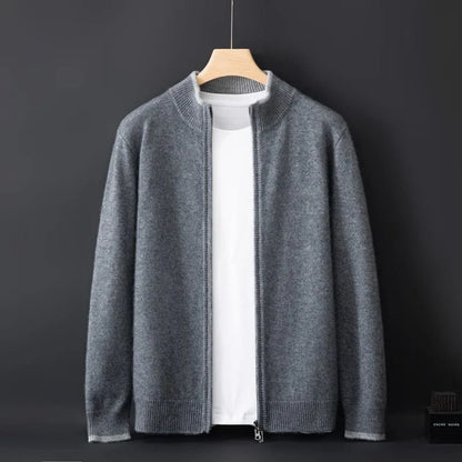 Oslo | Luxe Cashmere Zip Jacket