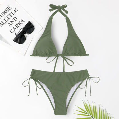 Rachel | Klassieke Bikini Set Met Strik