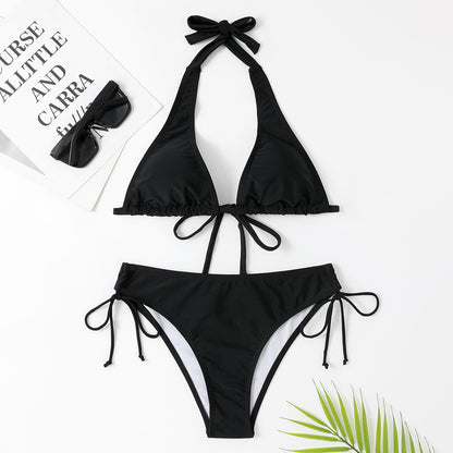 Rachel | Klassieke Bikini Set Met Strik