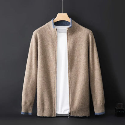 Oslo | Luxe Cashmere Zip Jacket