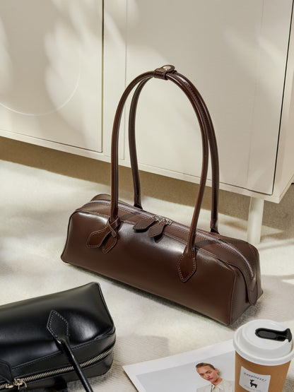 Claire | Luxe baguette tas in hoogglans