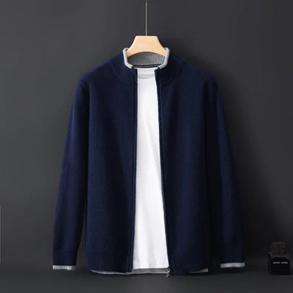 Oslo | Luxe Cashmere Zip Jacket