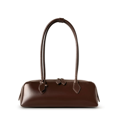 Claire | Luxe baguette tas in hoogglans