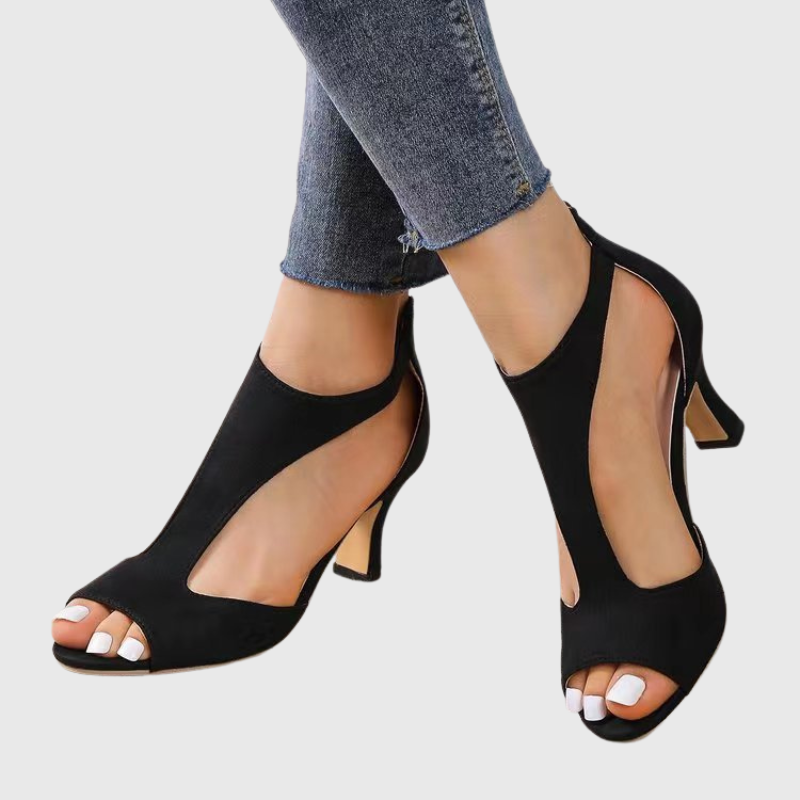 Aurore | Escarpins ajourés à talons