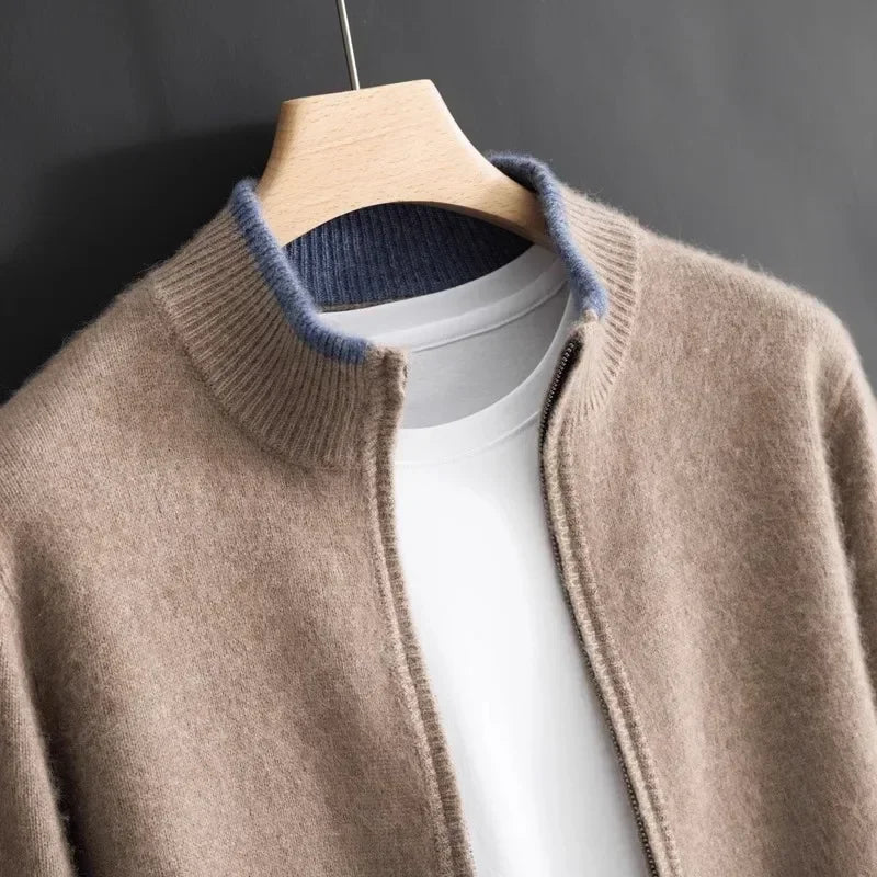 Oslo | Luxe Cashmere Zip Jacket