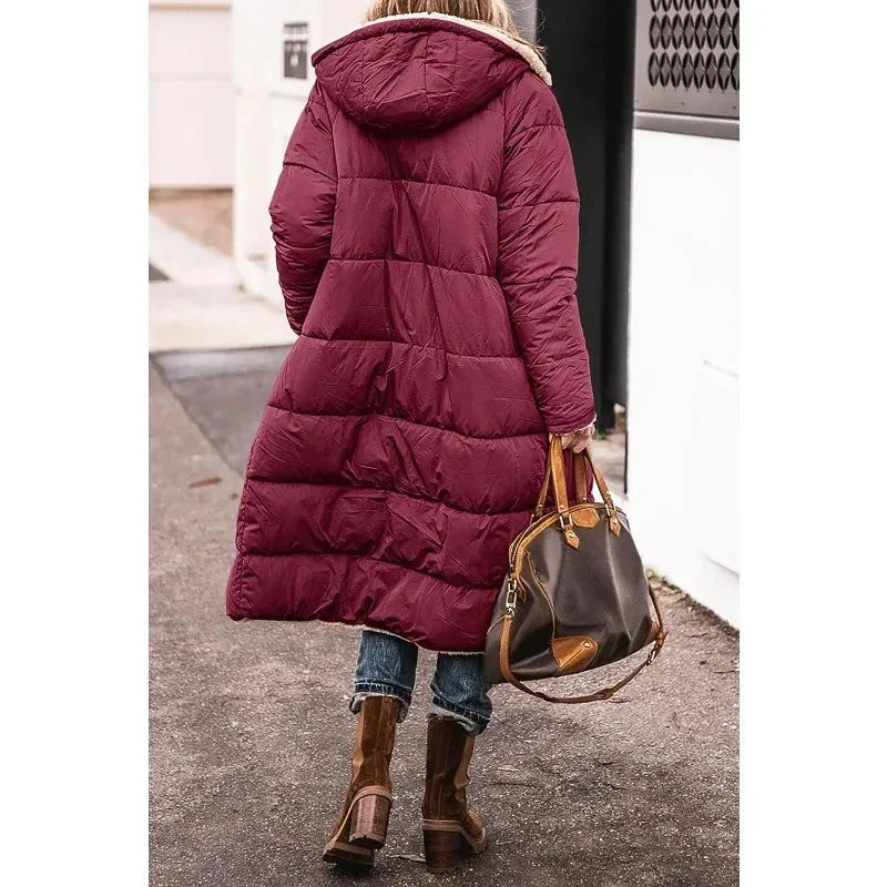 Isabelle | Manteau long hiver élégant