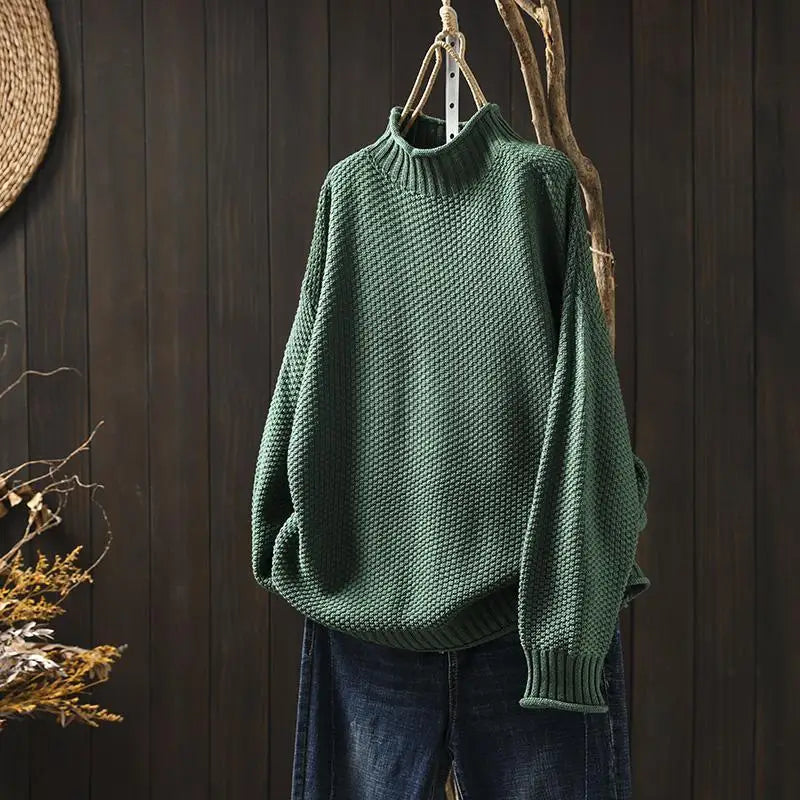 Élodie | Pull Ample en Maille Texturée