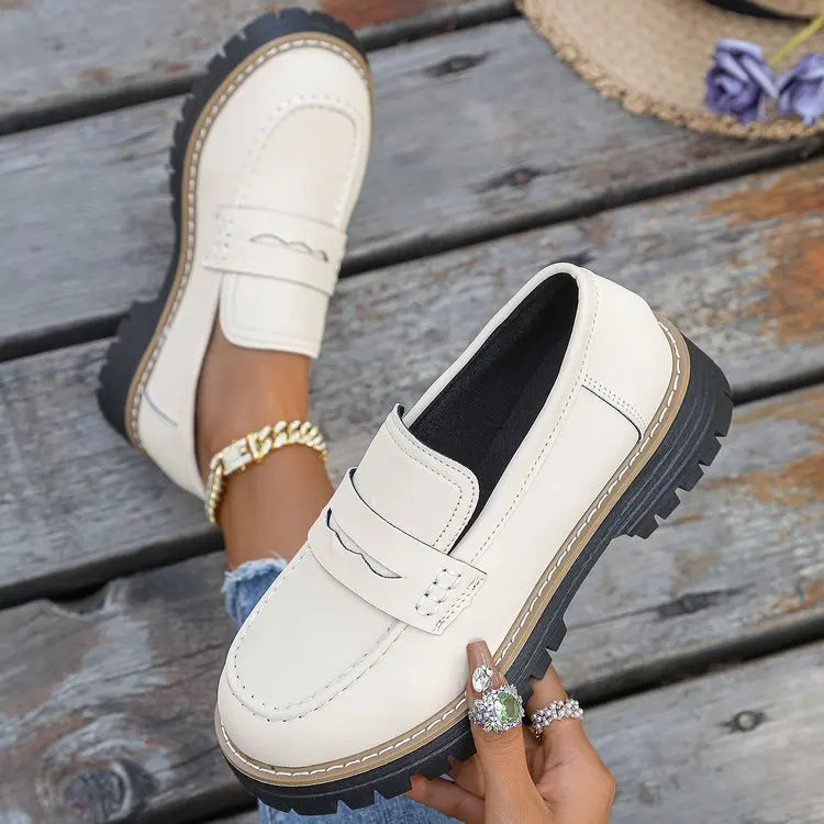 Sophie | Mocassins Confort à Semelle Épaisse
