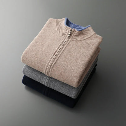 Oslo | Luxe Cashmere Zip Jacket