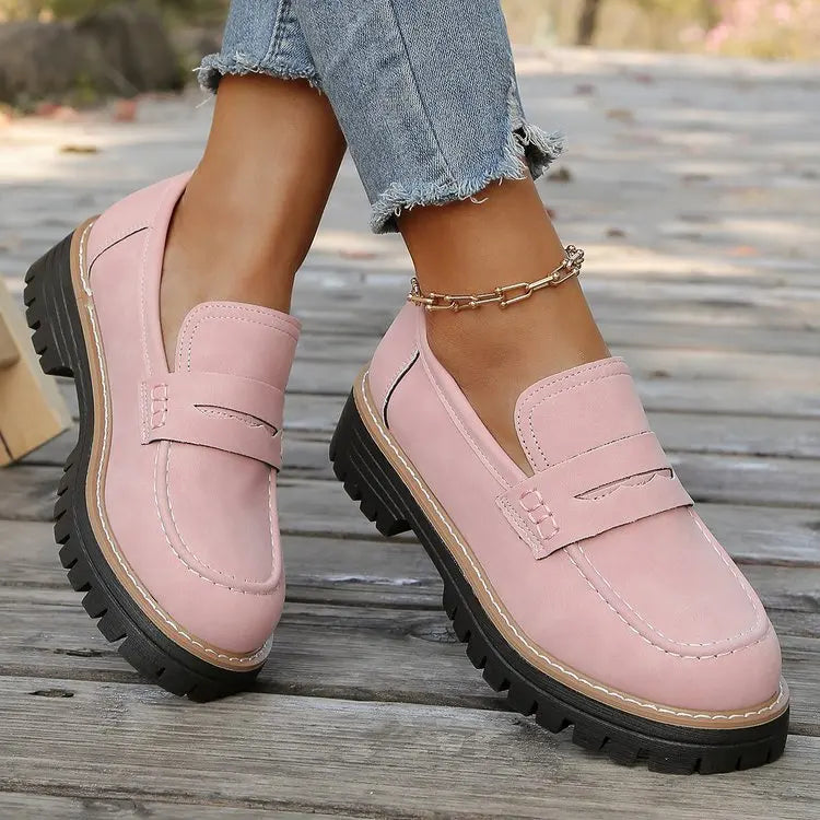 Sophie | Mocassins Confort à Semelle Épaisse