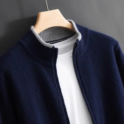 Oslo | Luxe Cashmere Zip Jacket