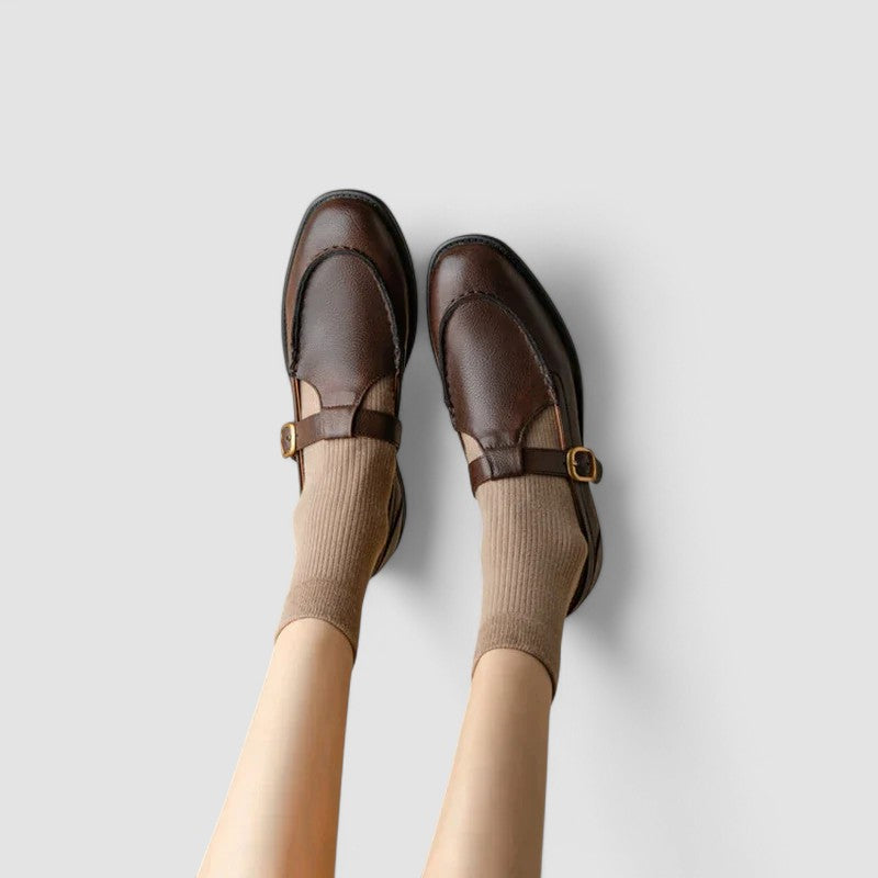 Ariadna | Chaussures Mary Jane à Bout Carré