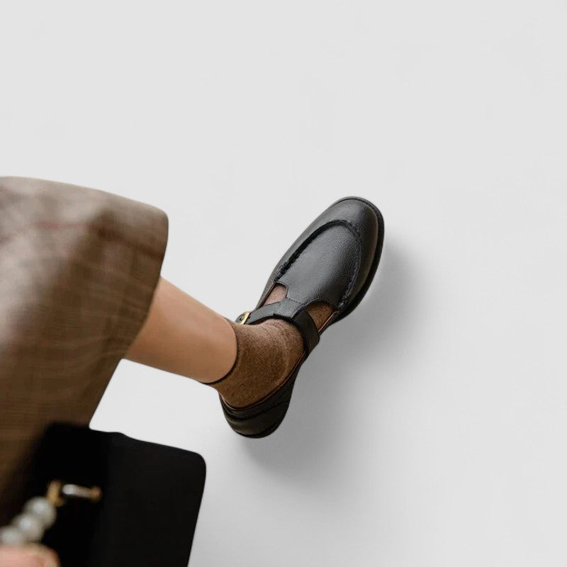 Ariadna | Chaussures Mary Jane à Bout Carré