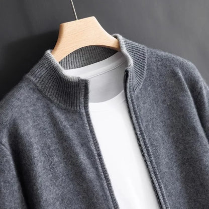 Oslo | Luxe Cashmere Zip Jacket
