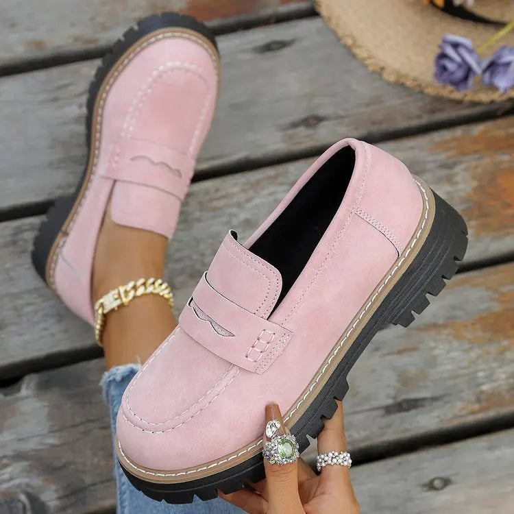 Sophie | Mocassins Confort à Semelle Épaisse