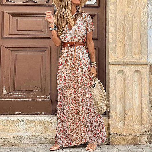 Mara | Bohemian maxi-jurk