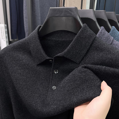 Mauro | Poloshirt met lange mouwen